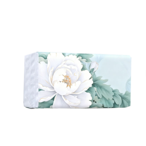 Eco-friendly facial tissues made from virgin wood pulp