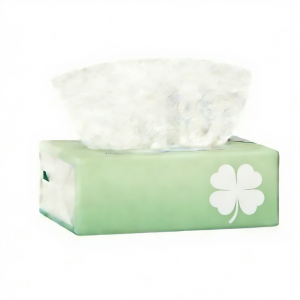 Household Facial Tissues (300 Pulls) — 100% Virgin Wood Pulp